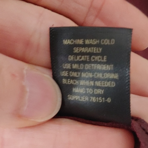 NWT Worthington faux suede blazer maroon M - Picture 5 of 8